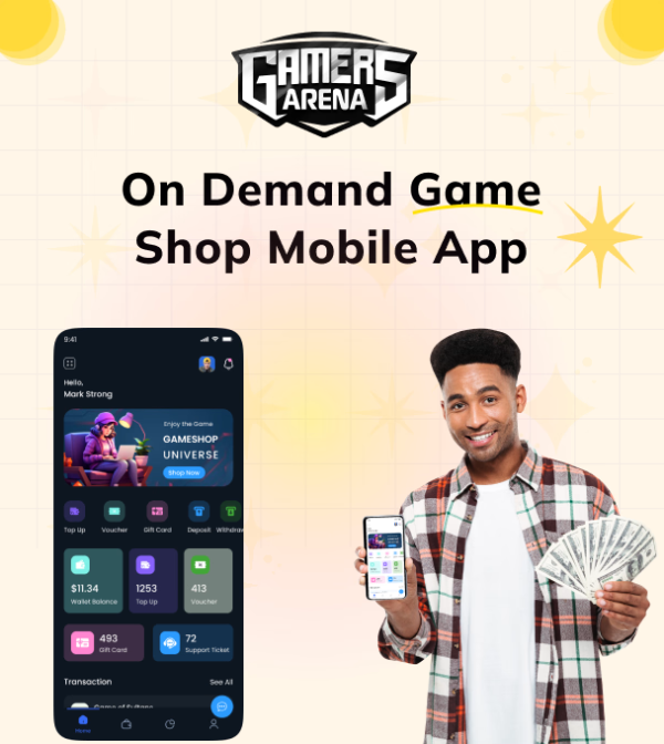 Gamers Arena: Cross-Platform Mobile App