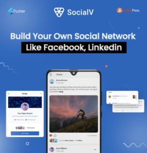 SocialV | Social Network App with BuddyPress Backend